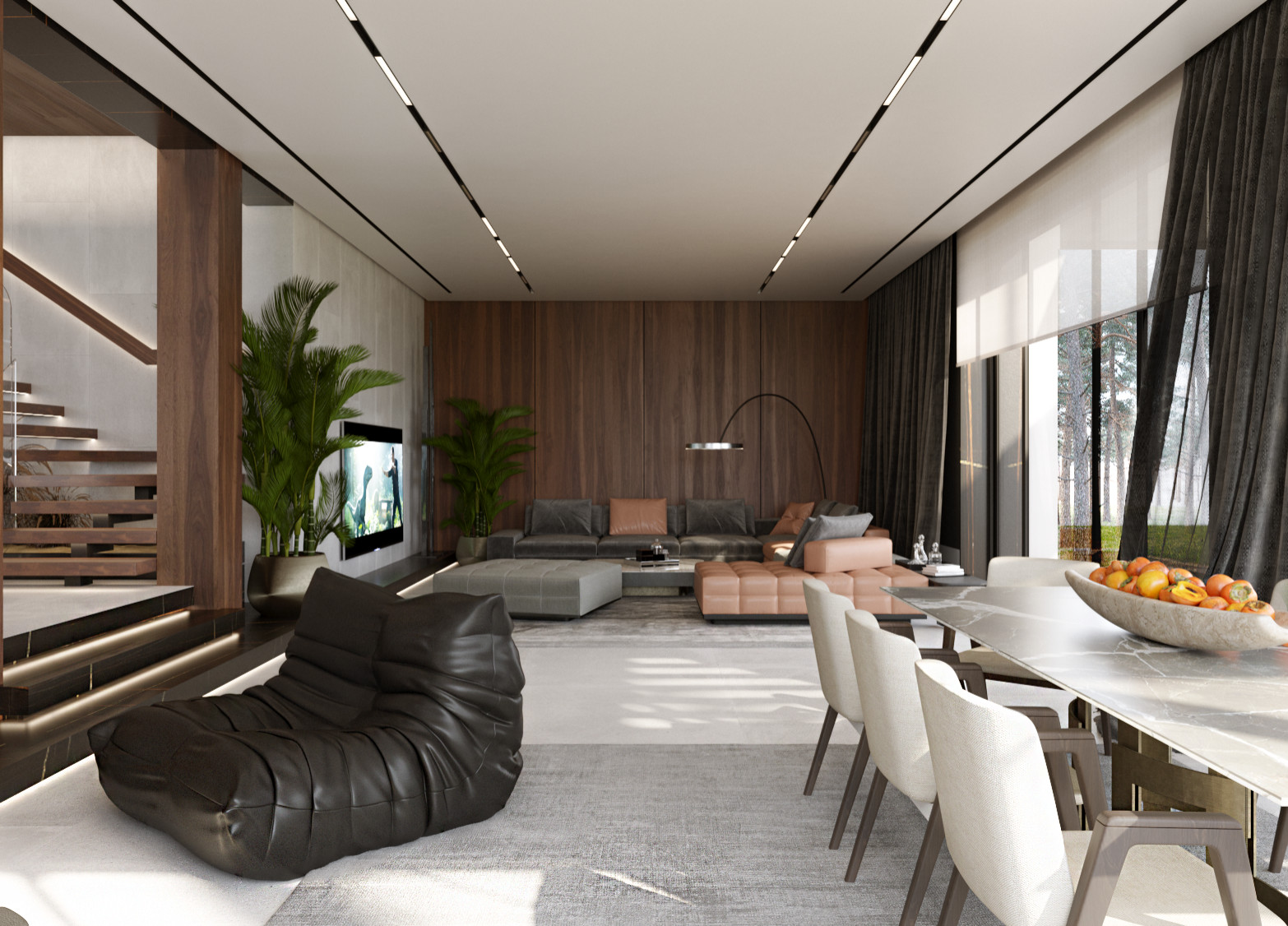 Обложка проекта: Дизайн интерьера Стоянка