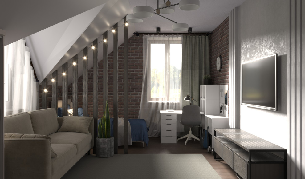 Обложка проекта: Детская мансарда