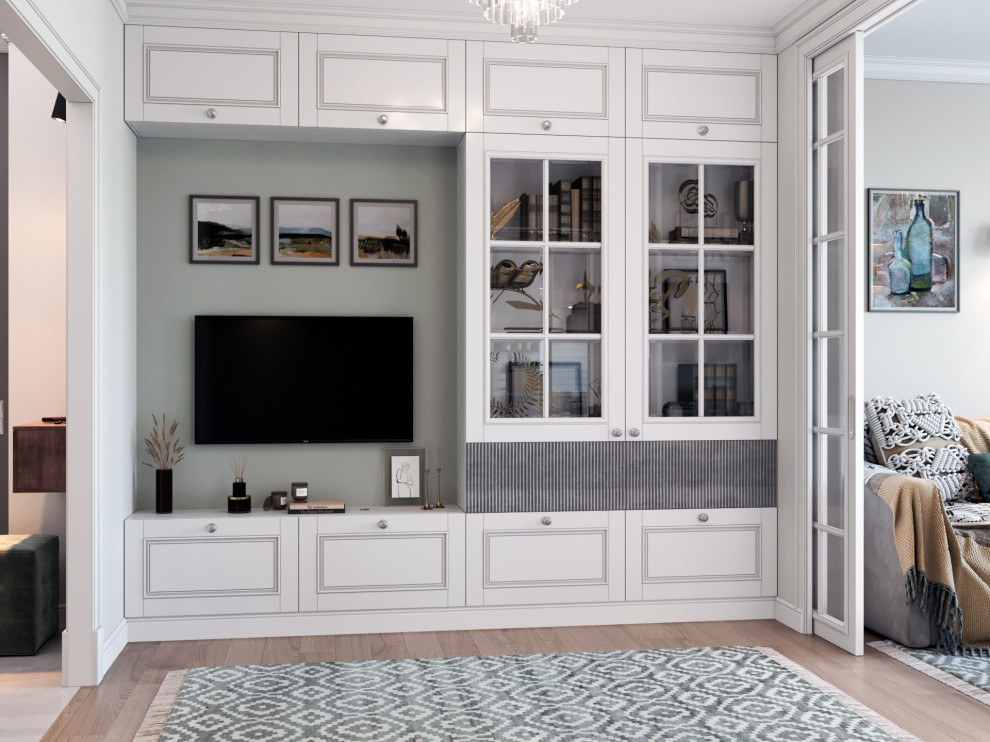 Интерьер квартиры на Туристской ул. - "Springflat" (57,8 кв.м.)