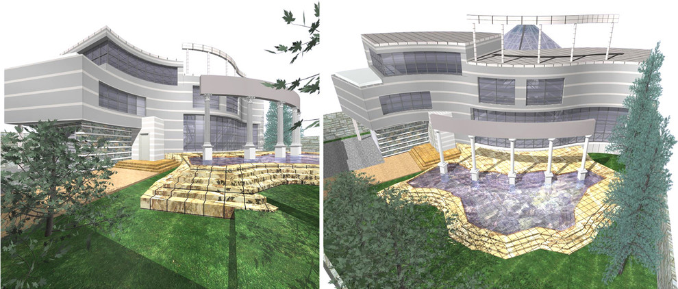 Эскизные проекты коттеджей в Свердловской области