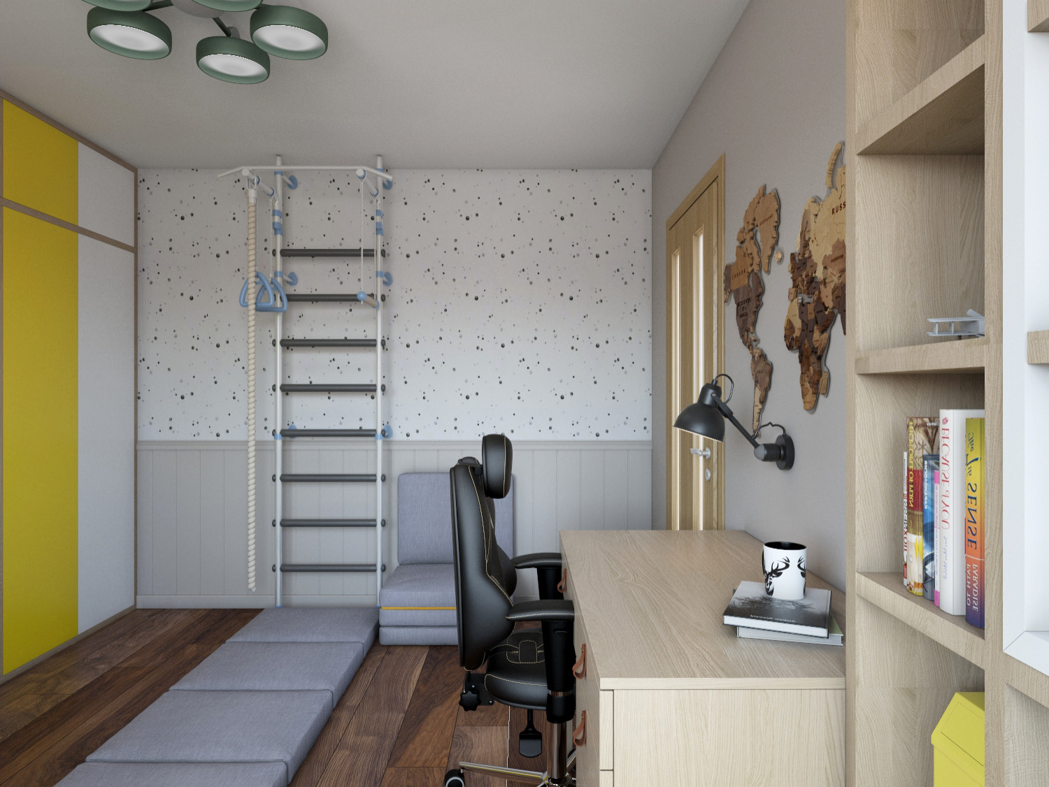 Проект квартиры, где хозяева думали, что им нравится бежевый цвет в интерьере