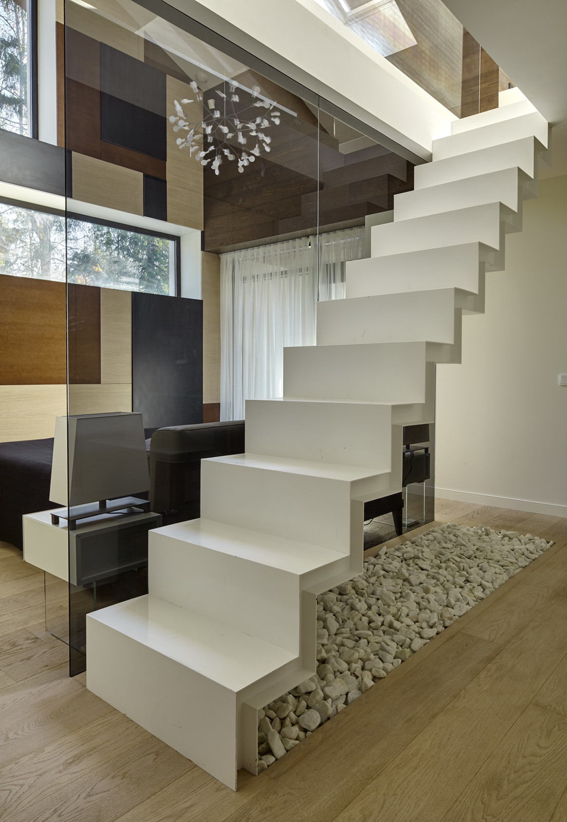 Интерьеры загородного дома на Истре