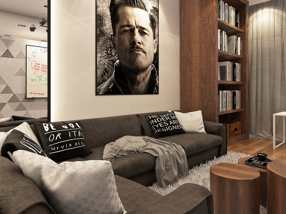 гостиная-кабинет