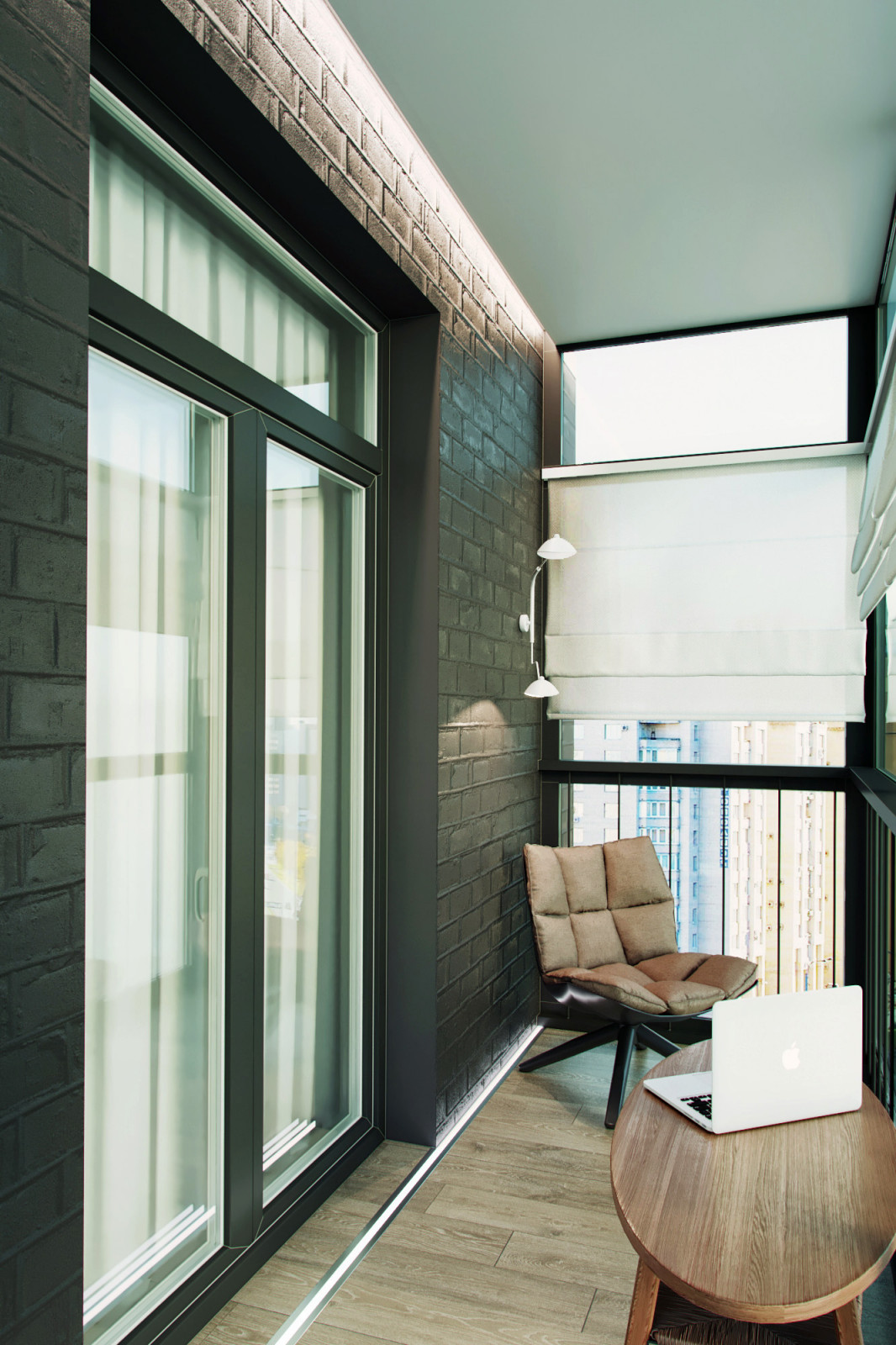 Дизайн двухкомнатной квартиры 44 м2