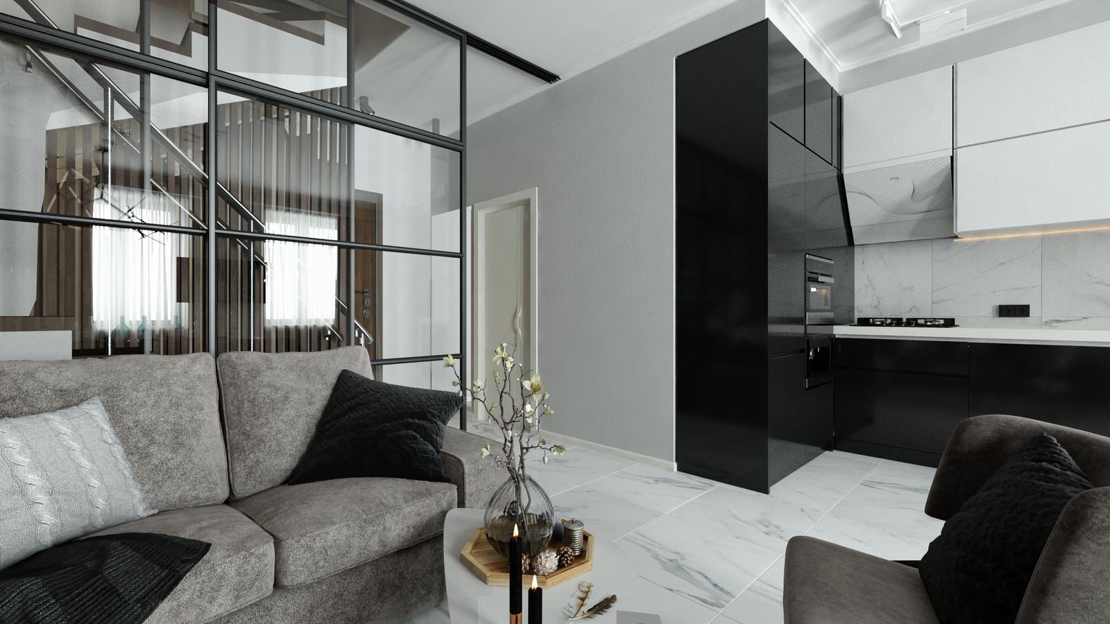 Двухуровневая квартира в Крыму