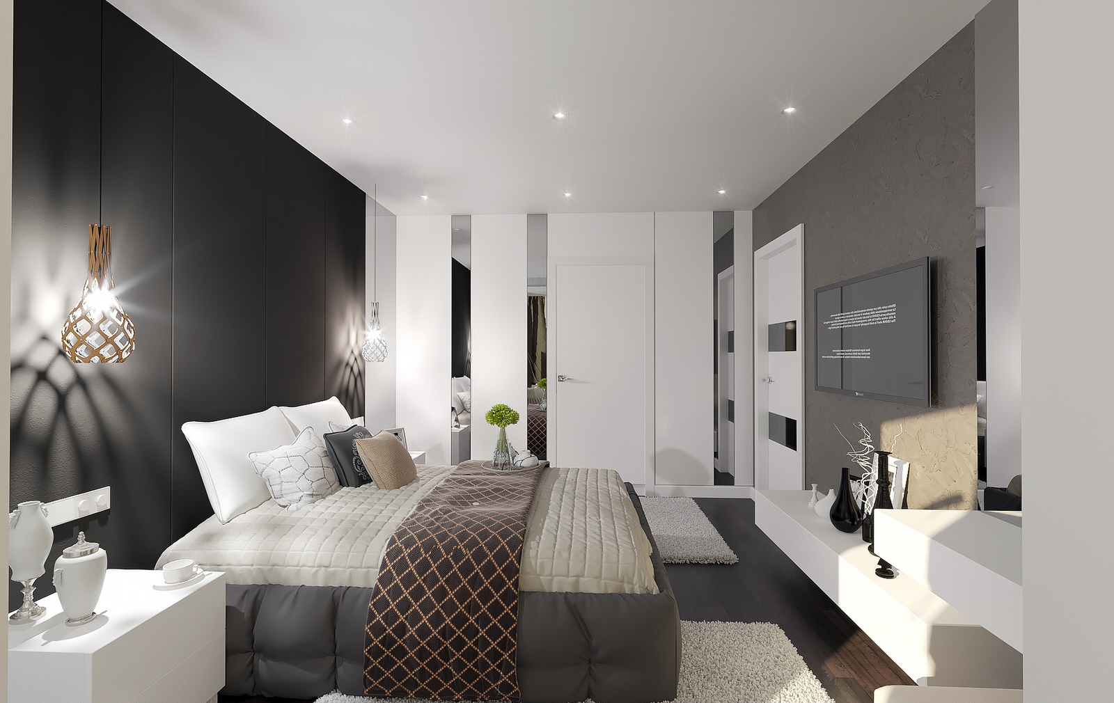 Квартира в бирюзе