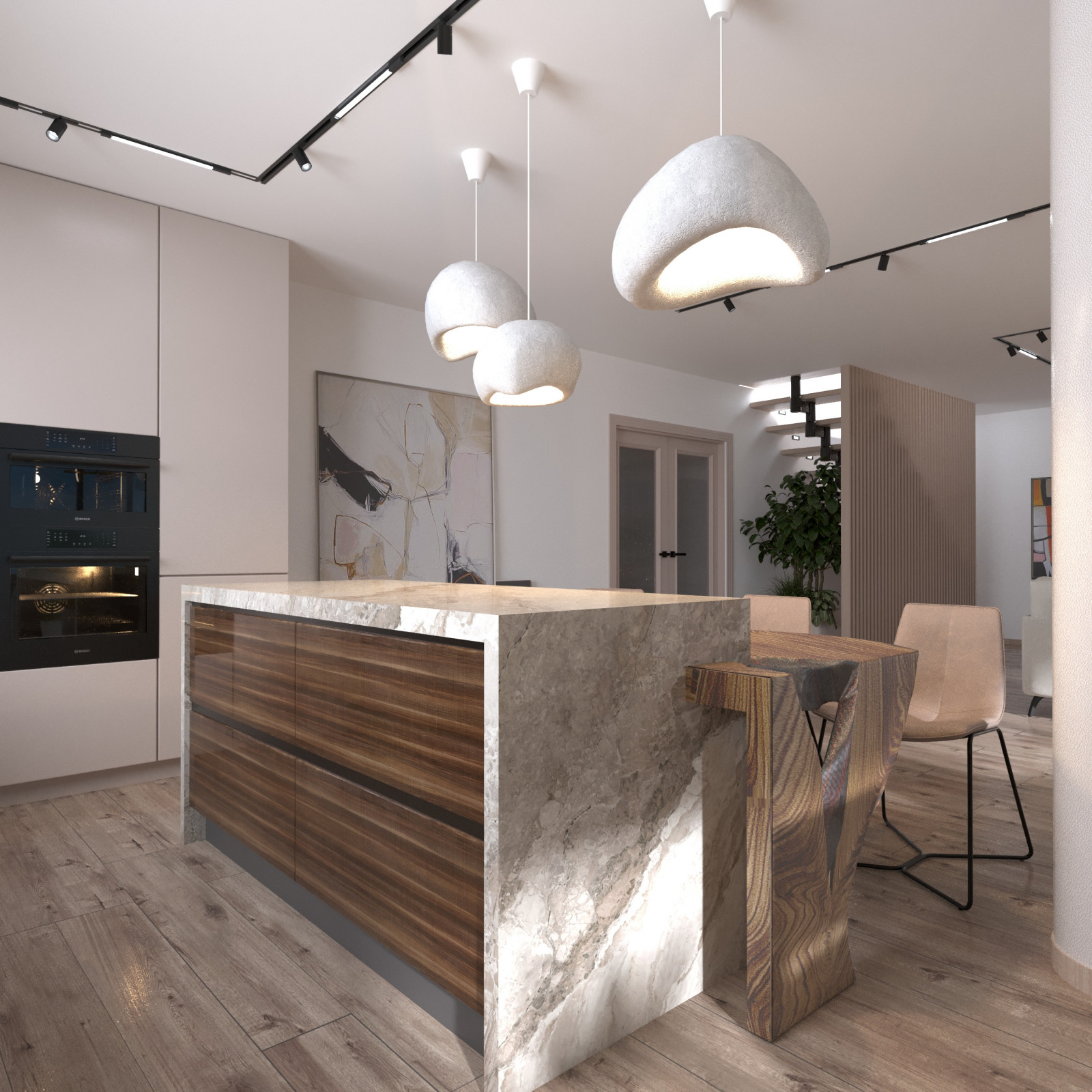 Дизайн-проект интерьеров дома в Испании.