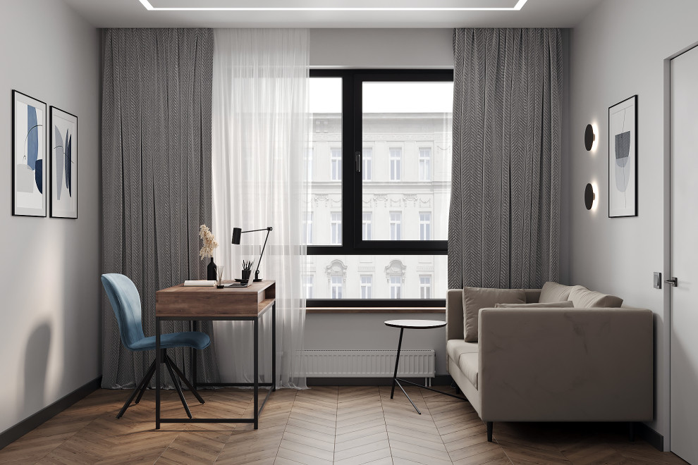 Двухкомнатная квартира для молодой пары в ЖК Черная Речка