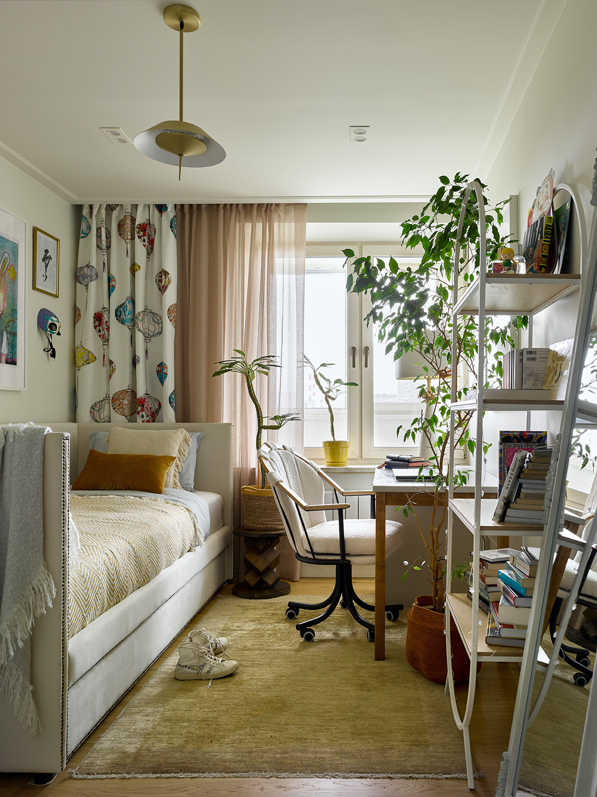 В гостях: Квартира для семьи дизайнера в духе американского Юга