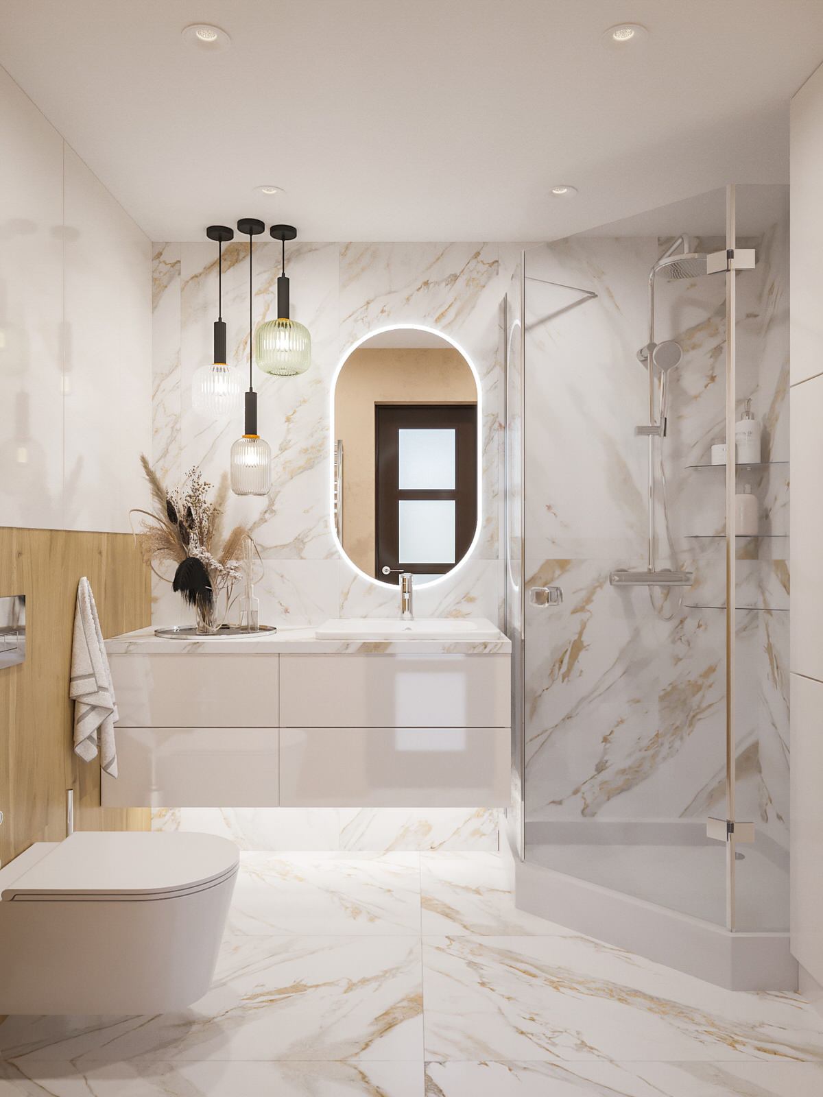 Кухня и ванна в современном стиле!