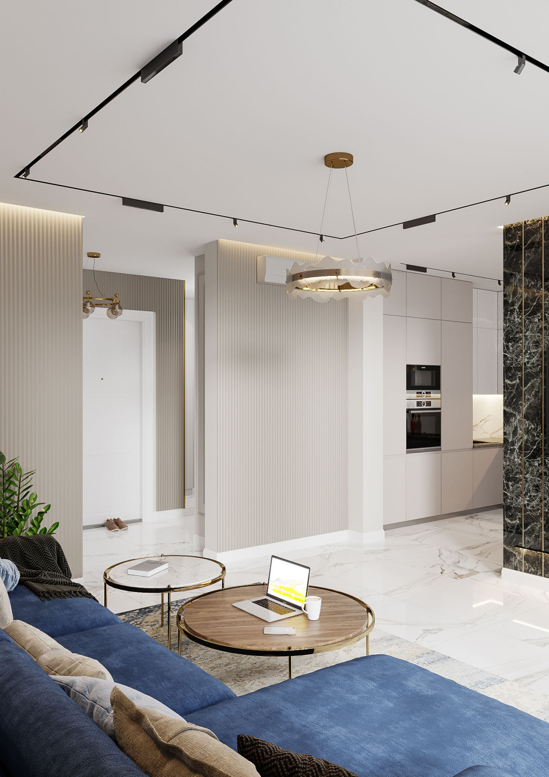 Проект квартиры "Классика и современность"