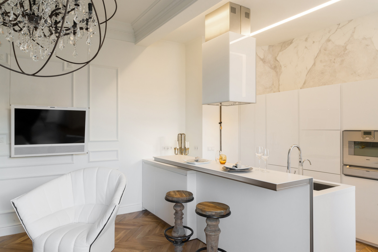 Дизайн квартиры в сталинской высотке