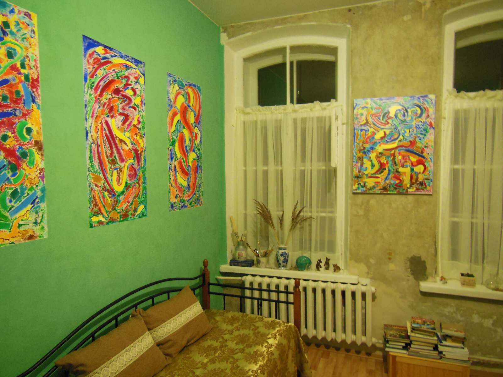 Абстрактная живопись для современного интерьера.