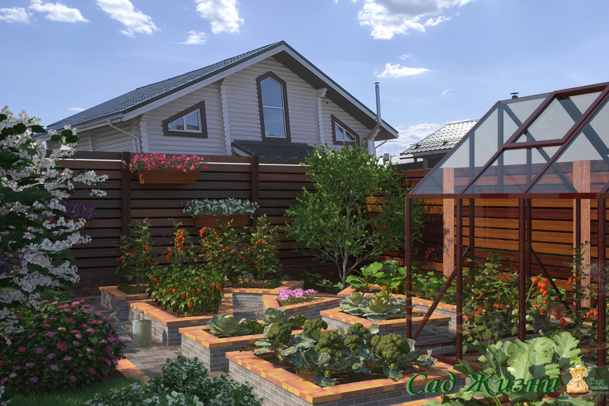 Дизайн приусадебного участка в Екатеринбурге