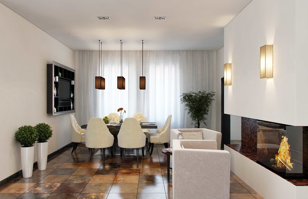 Семейный дом в стиле минимализм