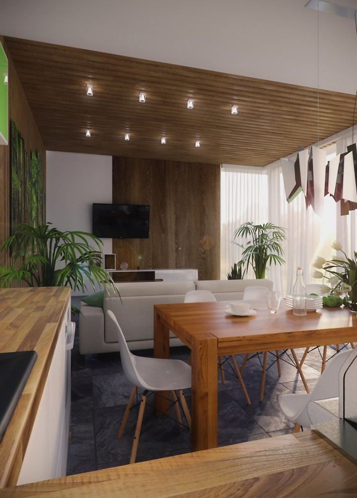 Летняя кухня и баня