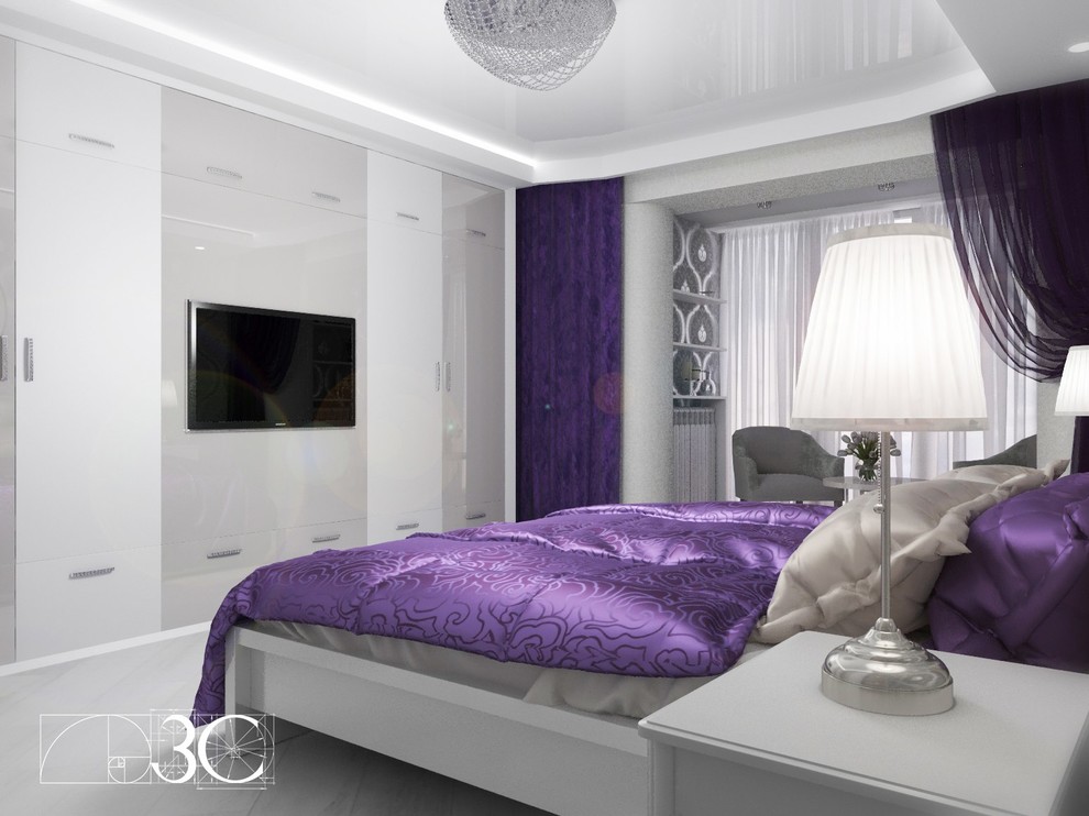 Серебро и фиолет