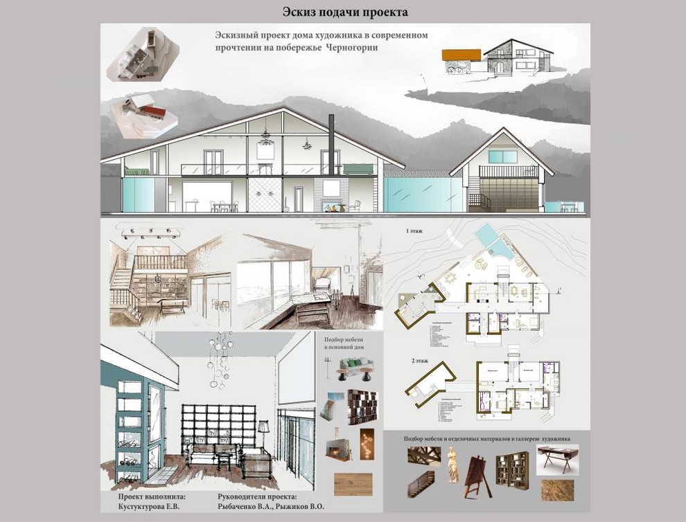 Обложка проекта: Дом в Черногории
