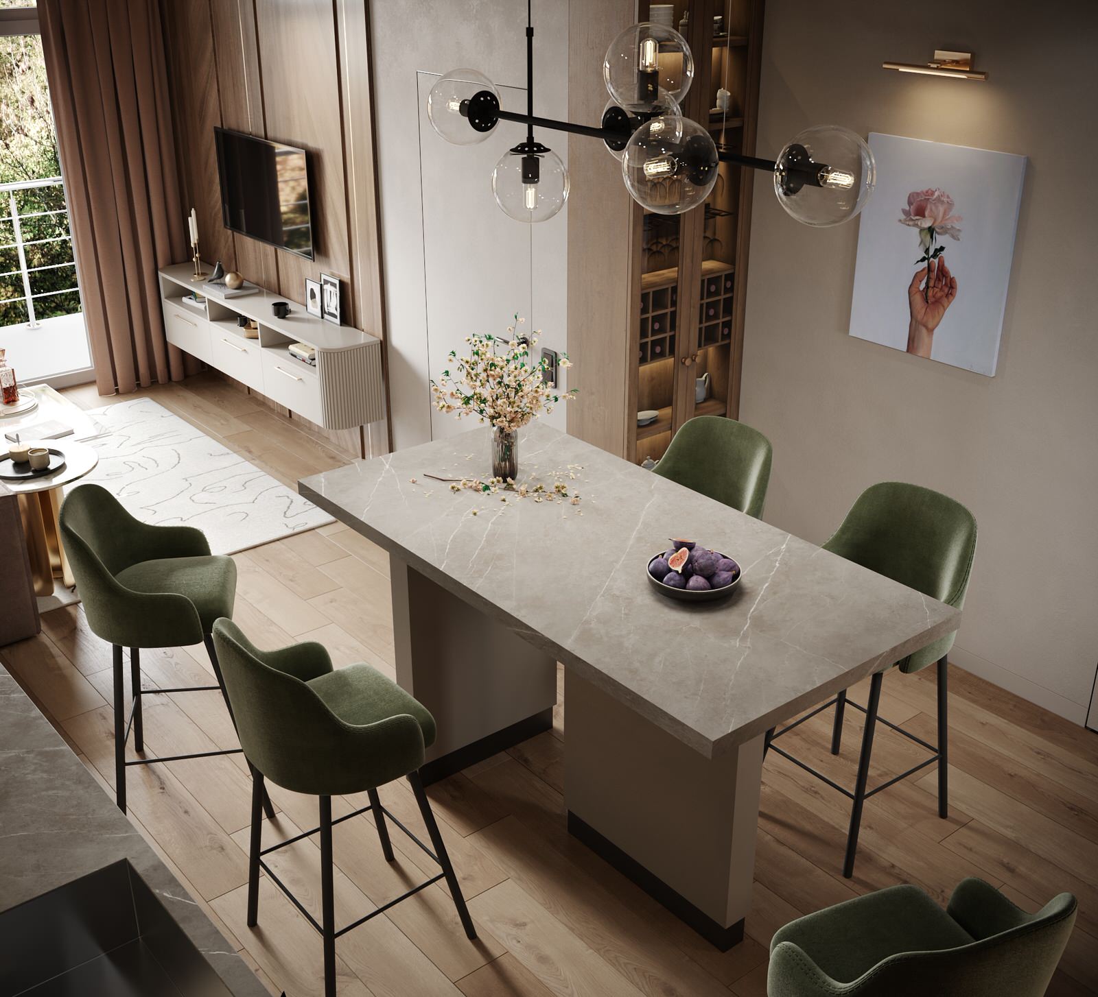 Небольшая квартира в г. Сочи "Место под соснами".