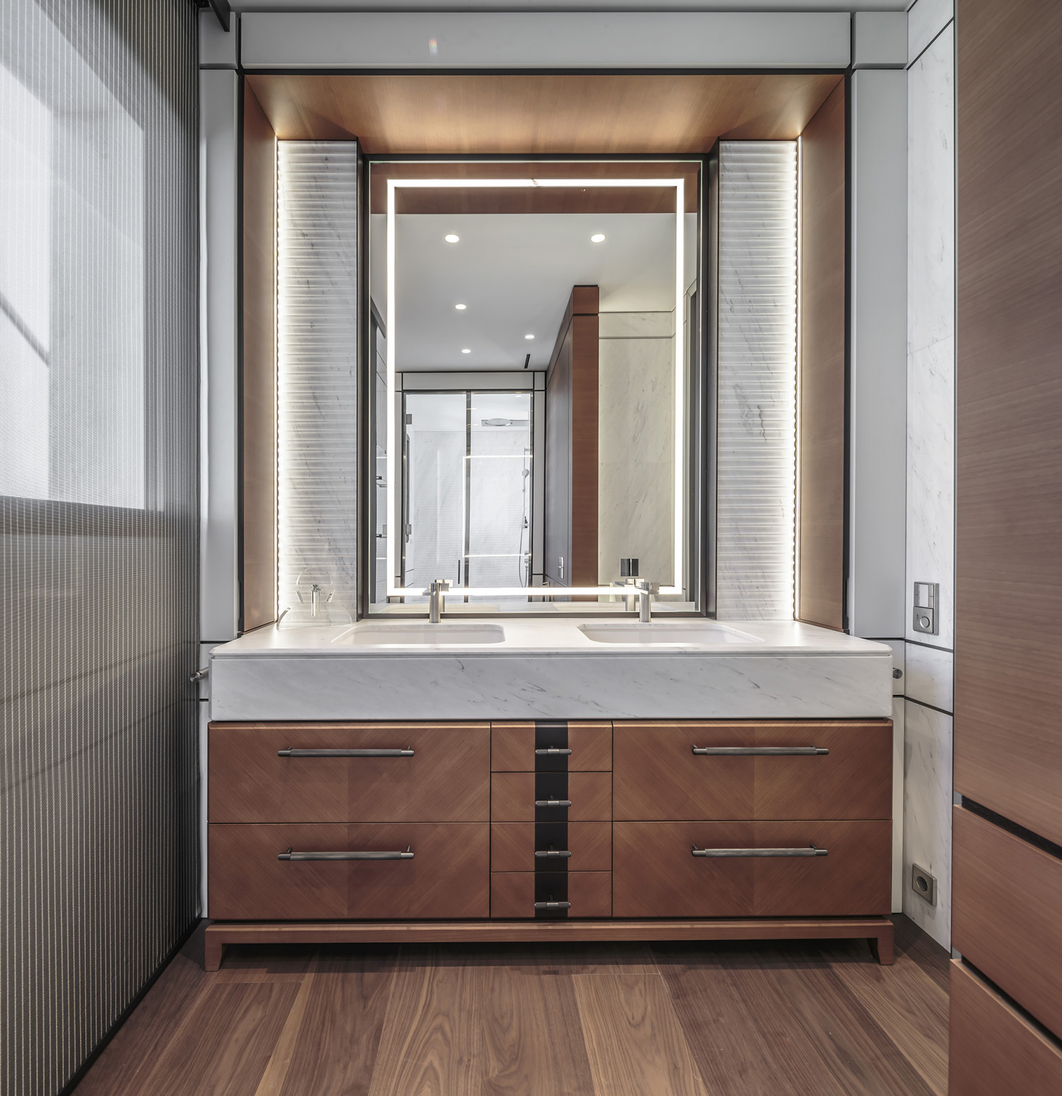 Interior design of a penthouse in Monte-Carlo