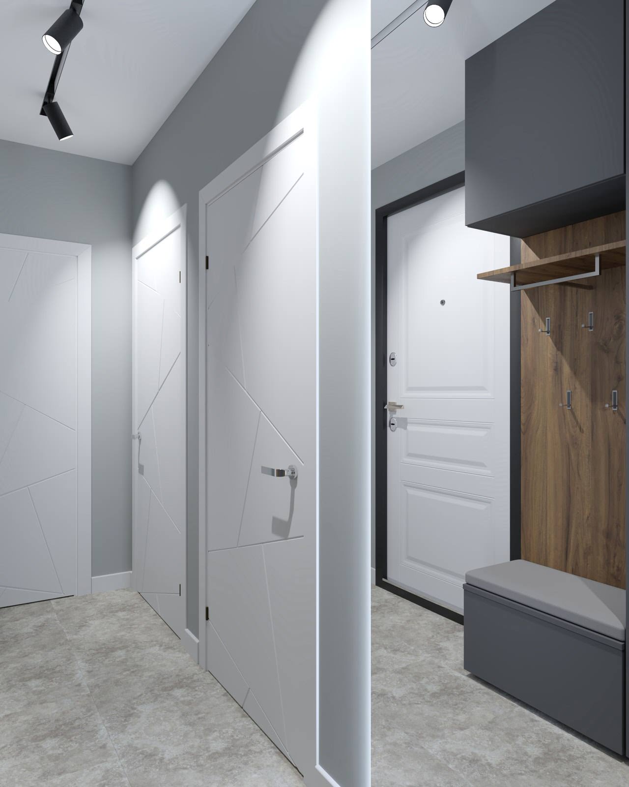 Дизайн-проект интерьера квартиры г. Иркутск