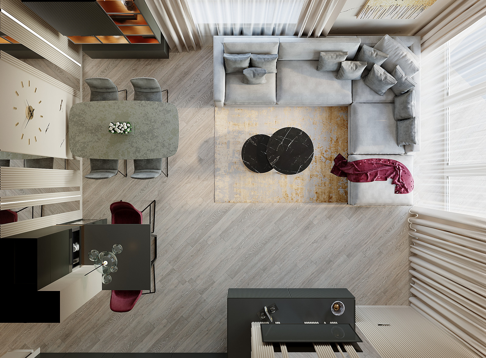 Обложка проекта: Квартира в ЖК "Цветной бульвар"