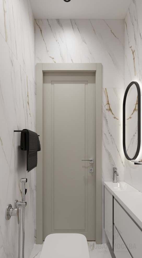 Дизайн-проект трехкомнатной квартиры ЖК "Лучи"