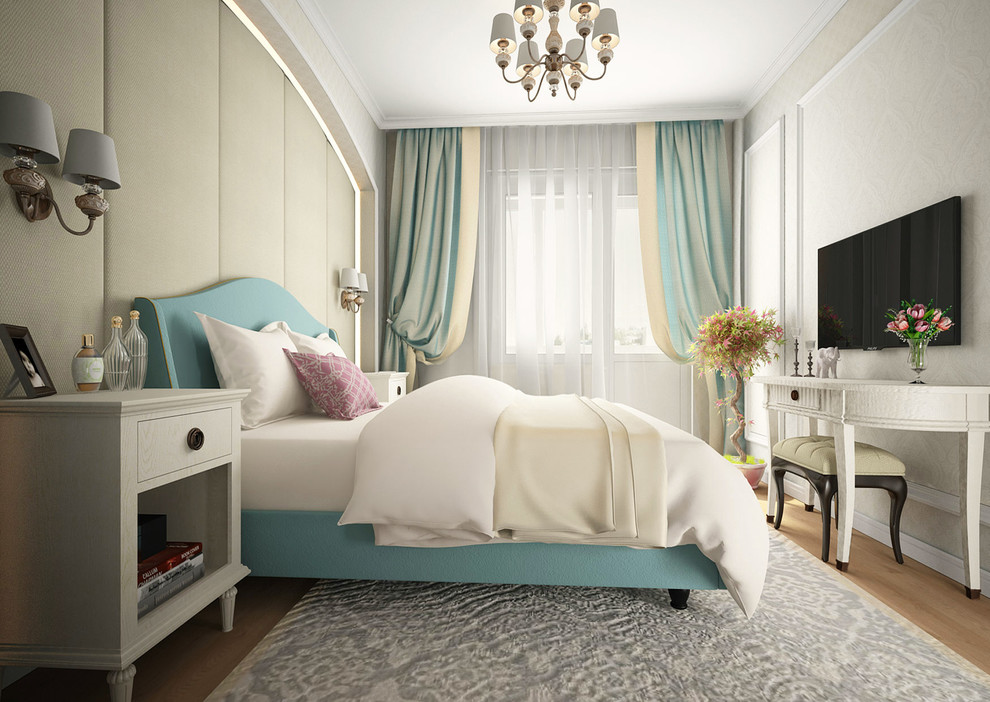 спальня в ЖК "Балтийская Жемчужина"