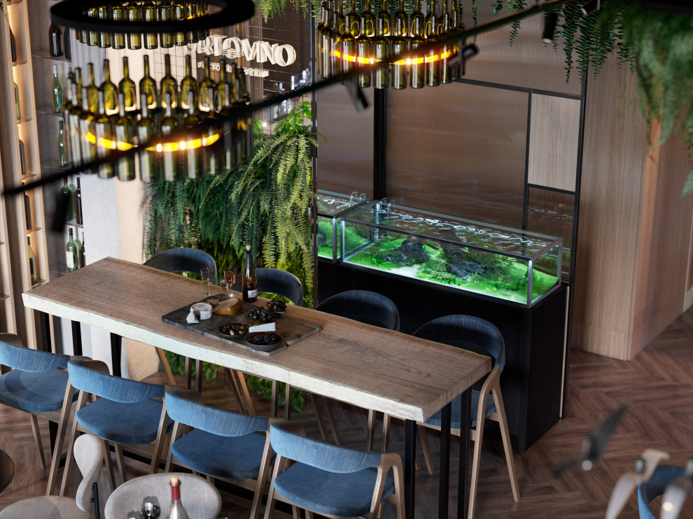 Дизайн ресторана у реки