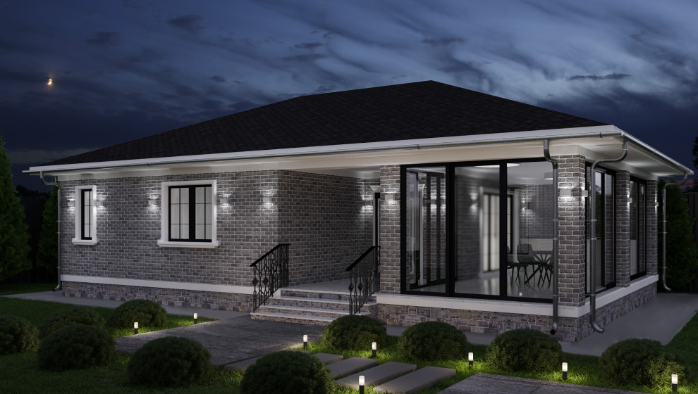 Визуализация построек на участке в Минском районе, д. Слабода