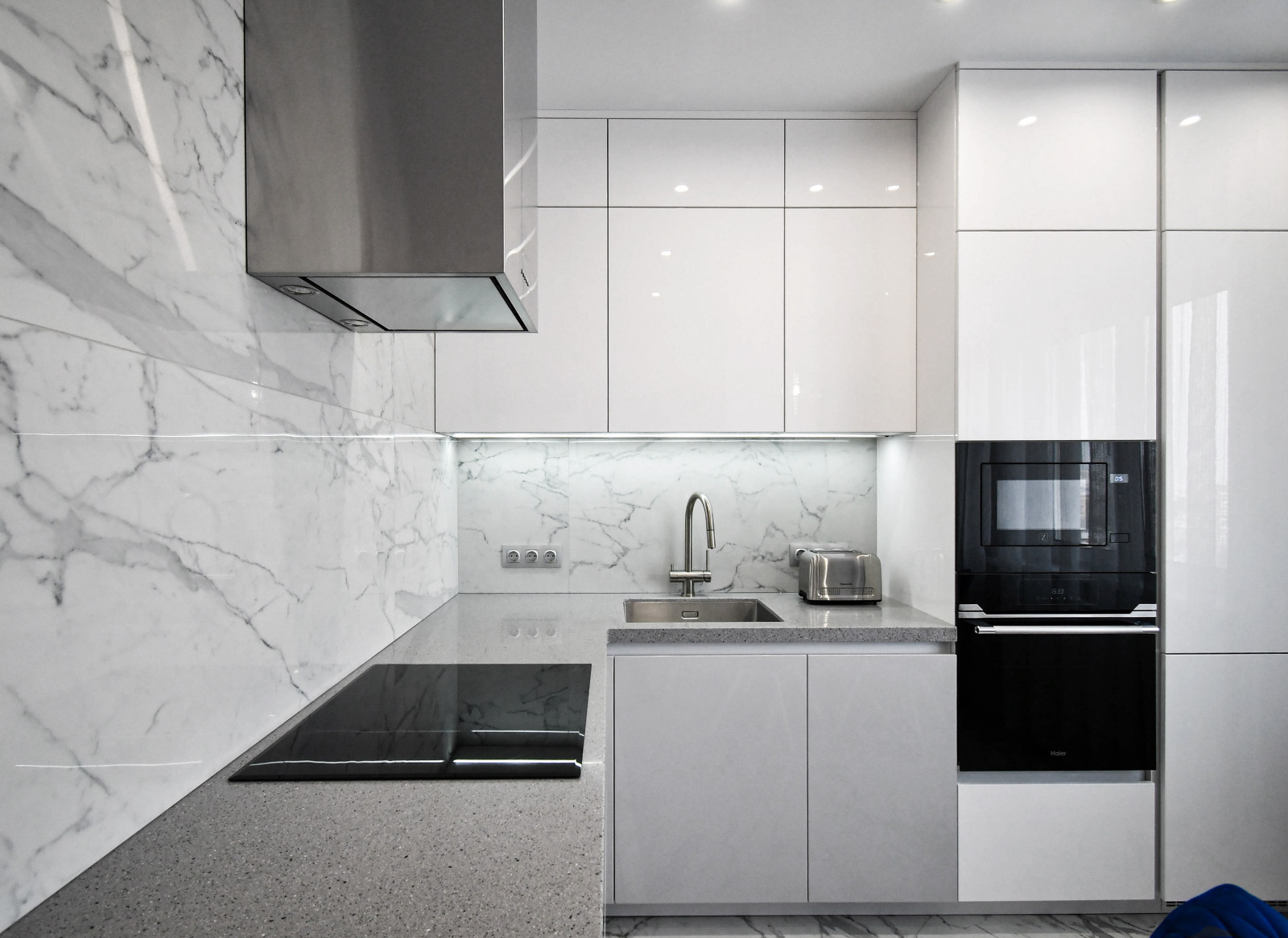 Обложка проекта: Кухня в стиле минимализм