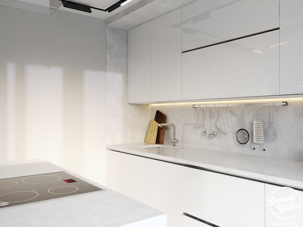 Проект "Контрастный" в Пинске, 130м2