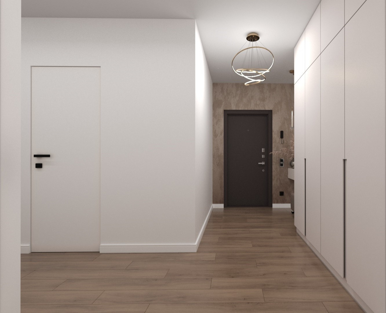 Проект 3-ком. квартиры для молодой пары