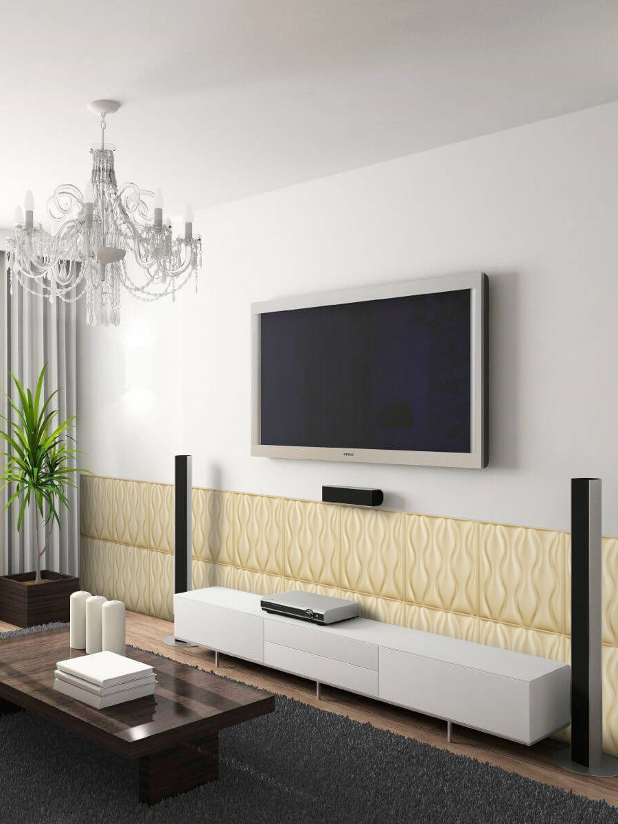 Стеновые панели в интерьере