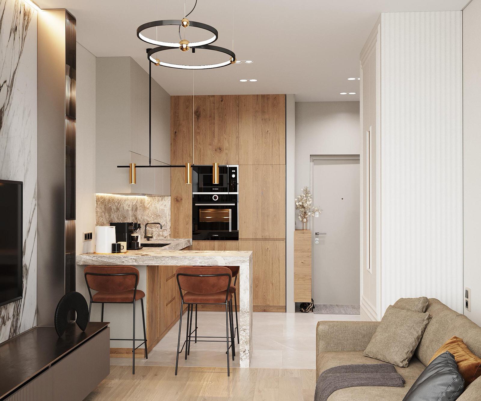 Дизайн проект квартиры на Большой Филевской