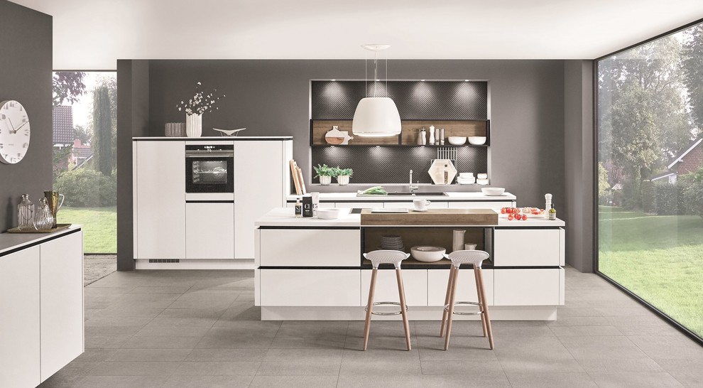 Современные кухни nobilia 2018-2019