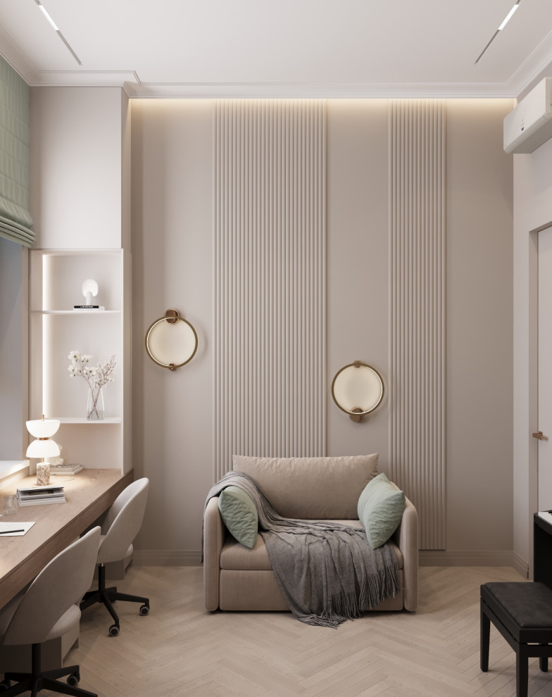 Кабинет в квартире ЖК "Олимпика" г. Екатеринбург