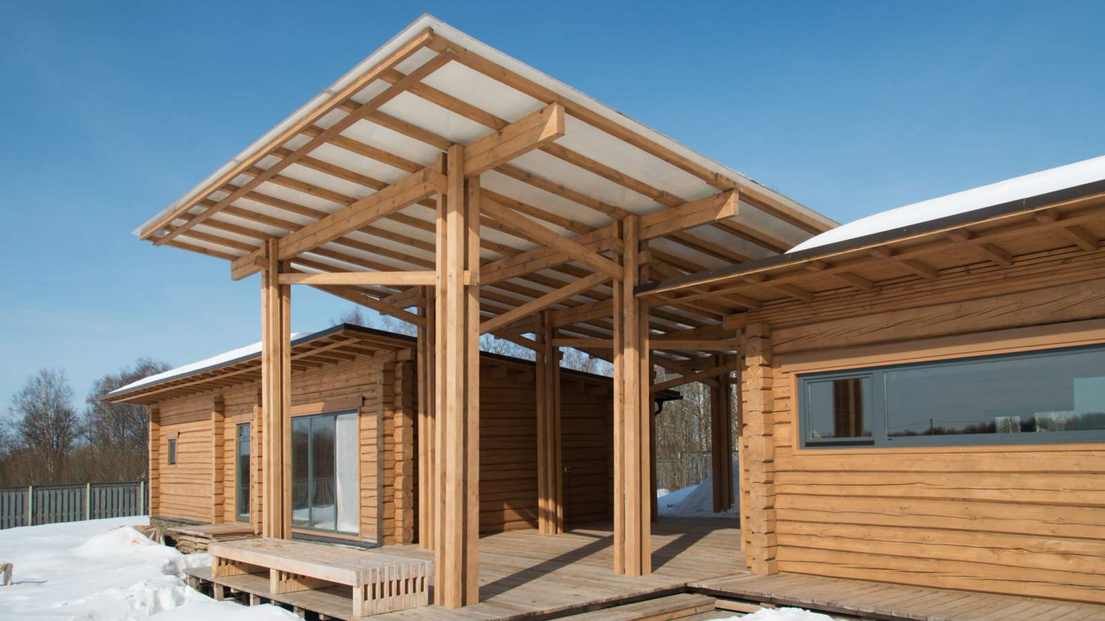 Обложка проекта: Гостевой дом с баней, Совьяки