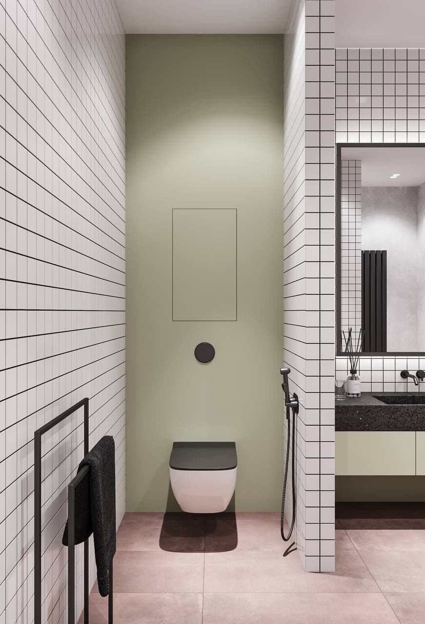 Ванная комната проекта Pebble