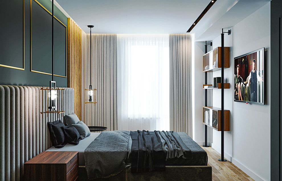 Двухуровневая квартира для холостяка, Санкт-Петербург