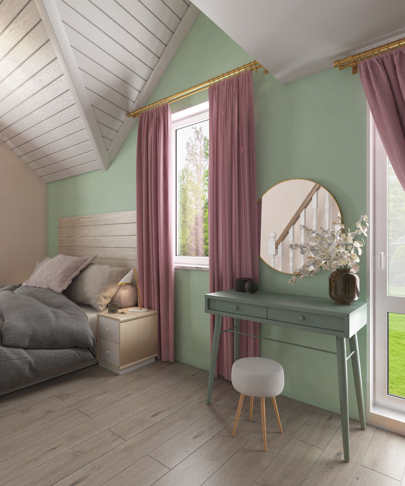 Обложка проекта: Спальная комната в Загородном доме