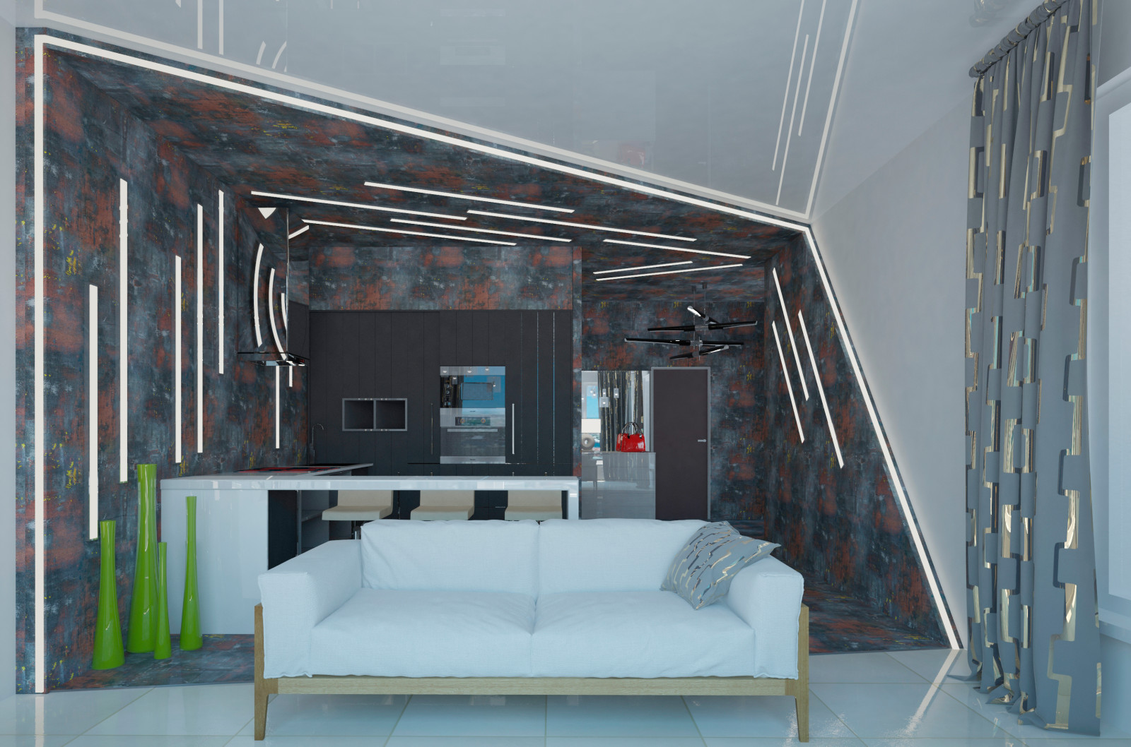 Апартаменты в небоскребе