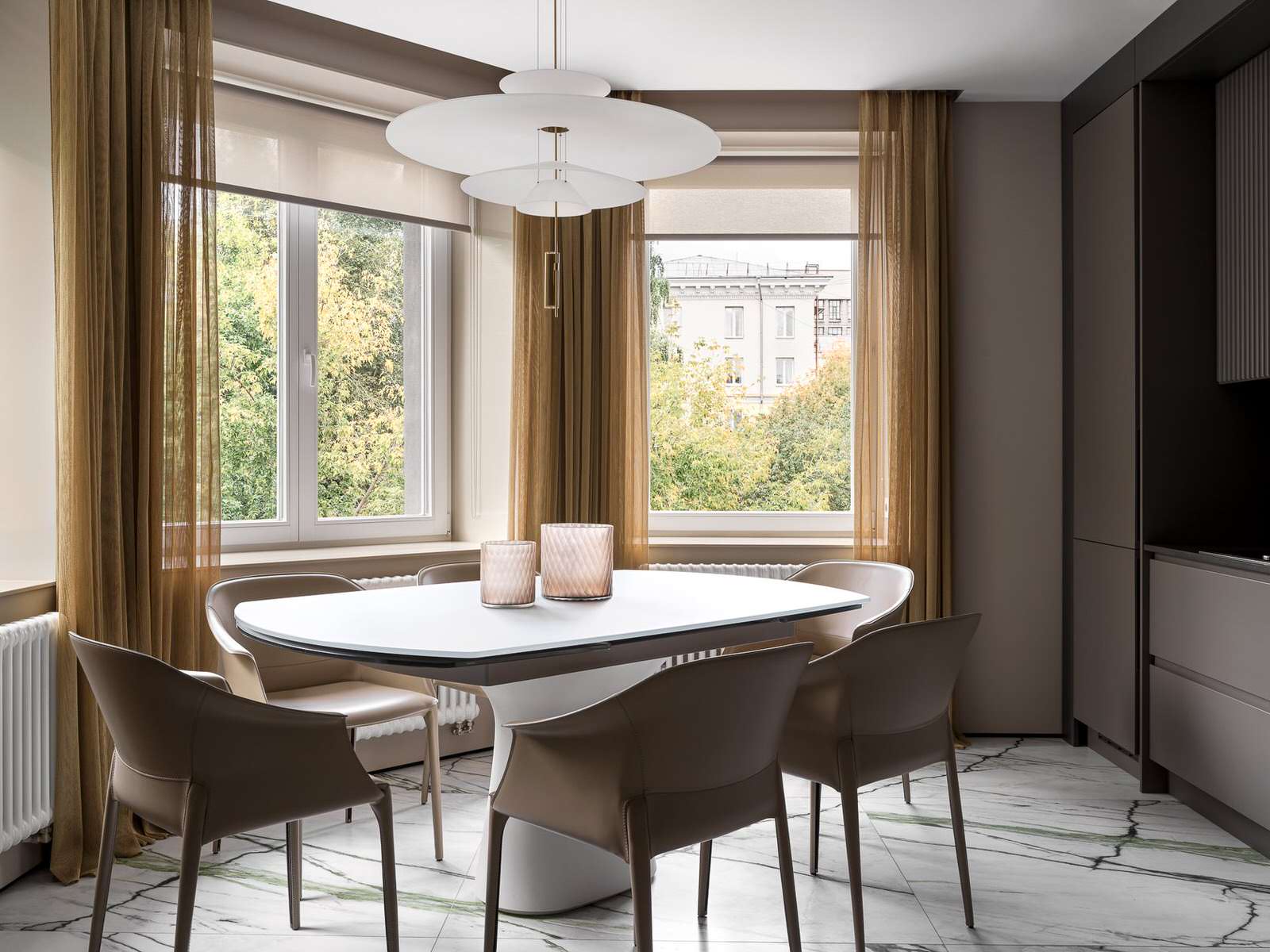 Дизайн квартиры в современном стиле.