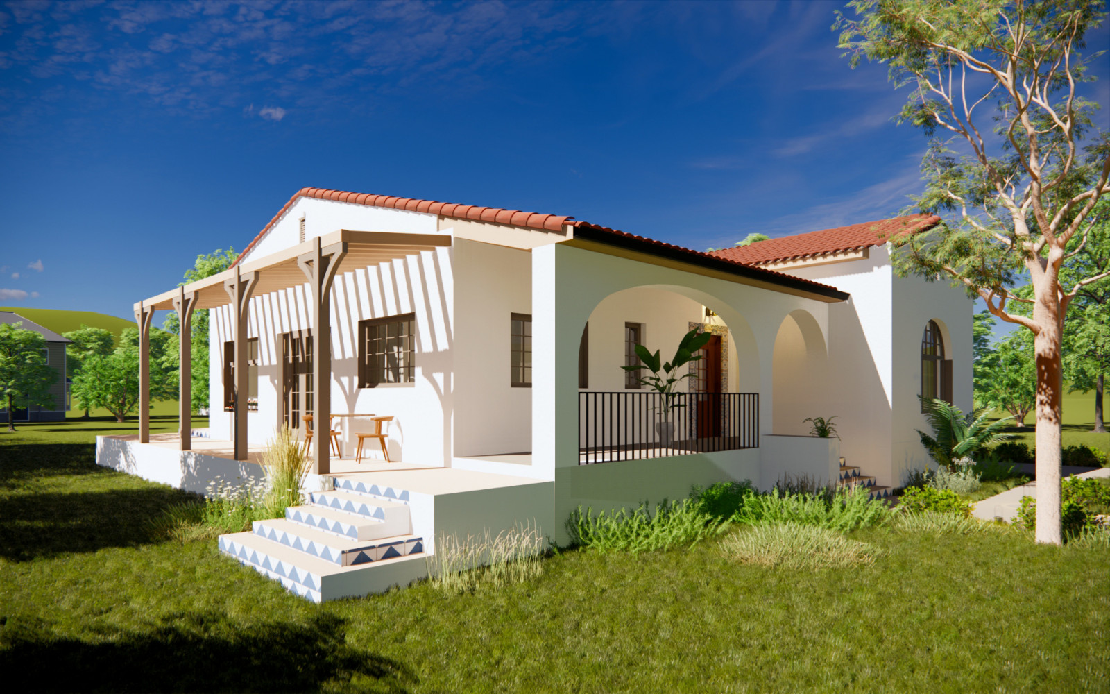 Дом в южном стиле