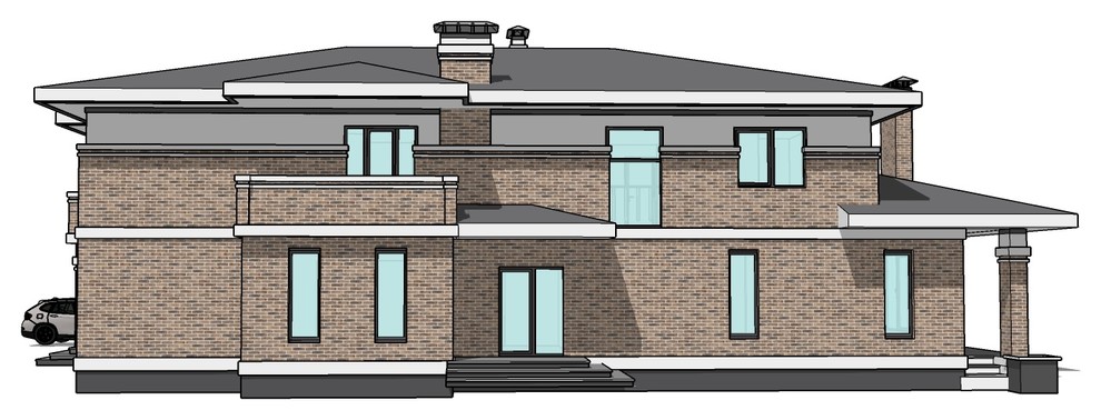 Эскизный проект жилого дома