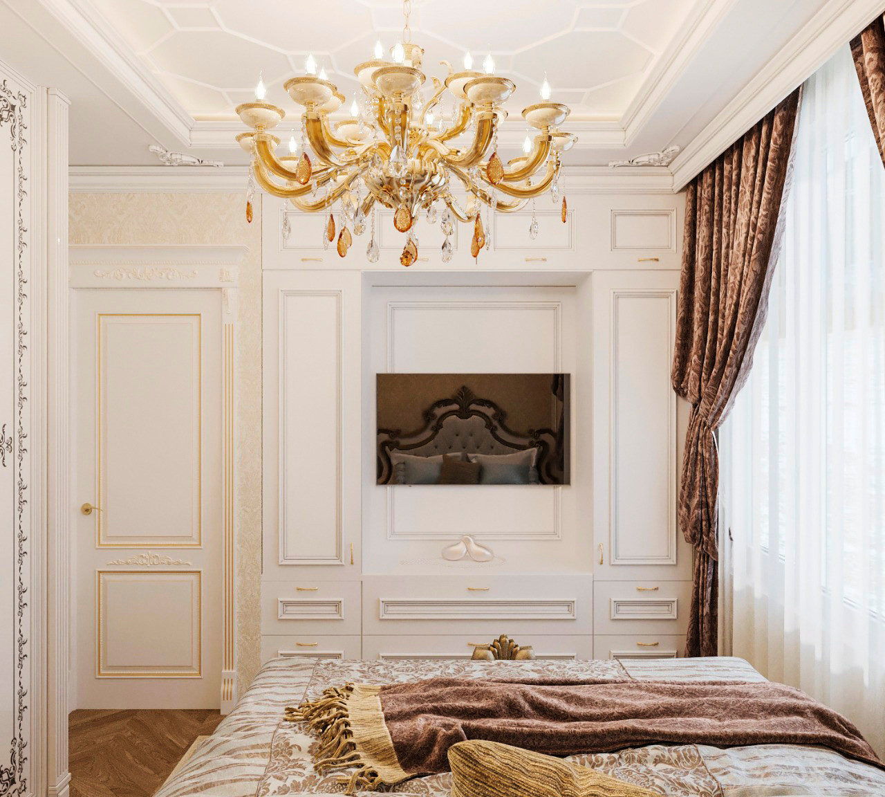 Ренессанс в квартире 100 м2