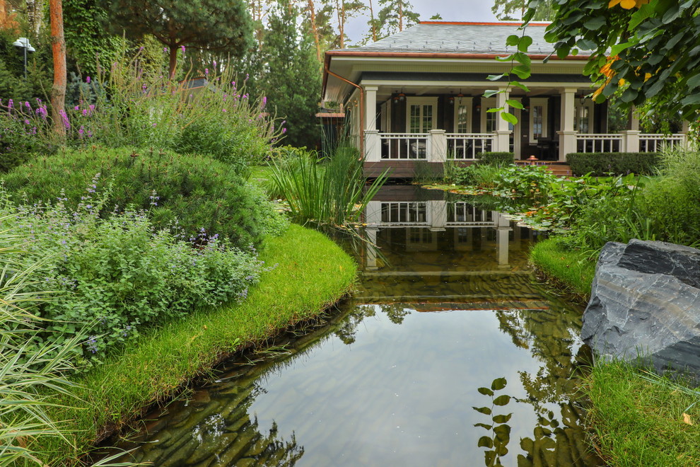 Коттеджный сад в Барвихе (дизайн и исполнение компании "Imperial Garden")