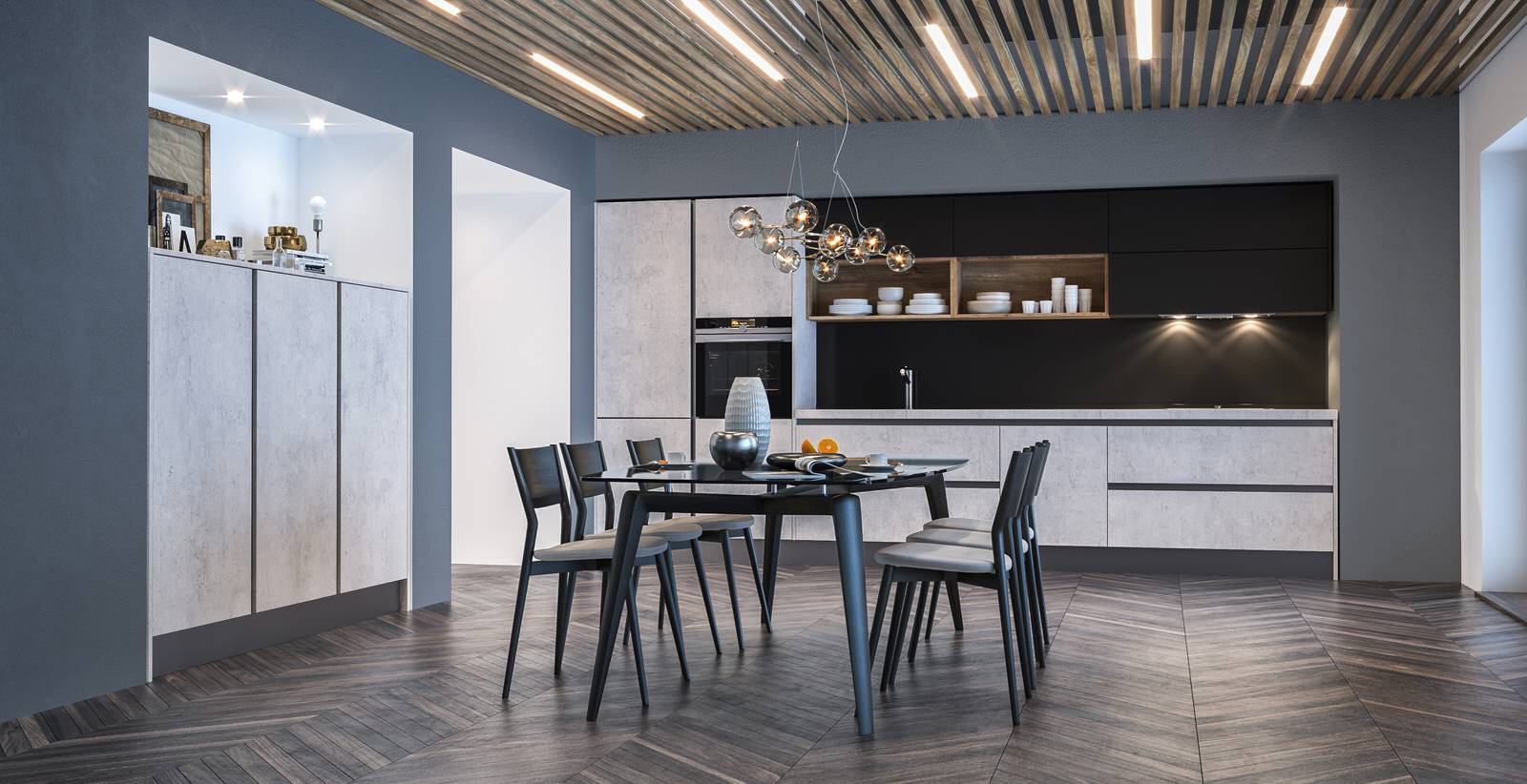 Кухни из пластика