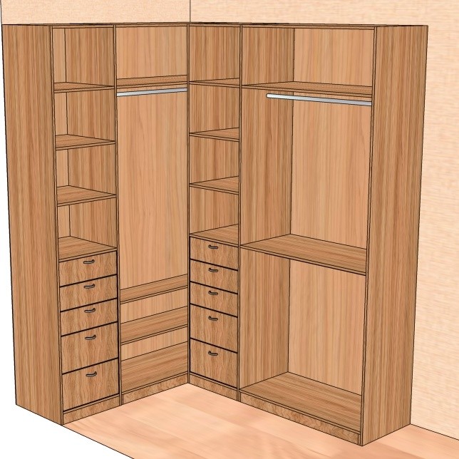 Гардеробные комнаты