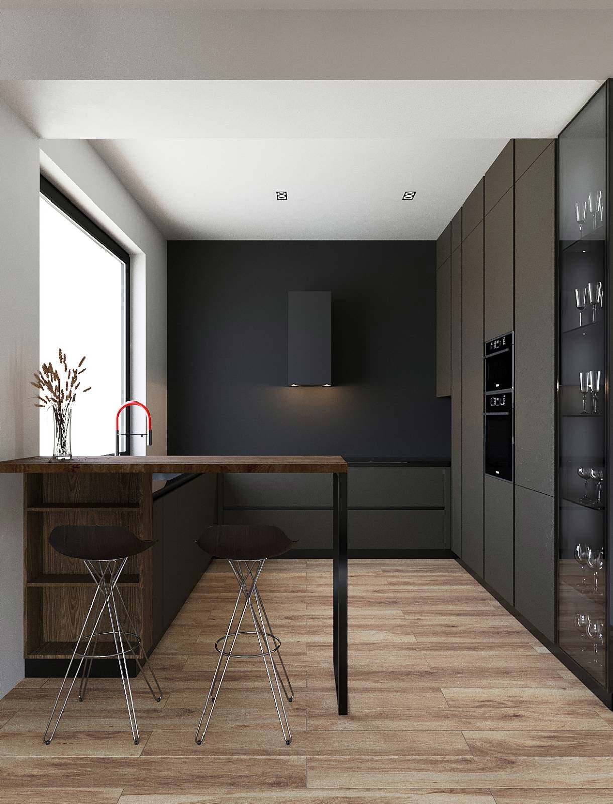 Обложка проекта: Кухня Black